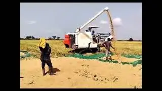 Multi Combine Harvester With Cabin