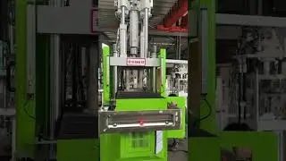 85T Single slide table Type Vertical injection molding machine #Vertical #injection #moldingmachine