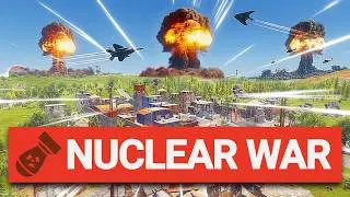 I Zerged a 100 Player Server With Nukes in Rust...
