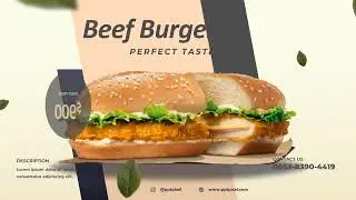 Contoh Video Iklan Burgerking, Hamburger Veggie Burger Chicken Sandwich, Whopper Ayam Goreng, Chicke