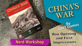 GMT Games &laquo;Китайская война&raquo; &mdash; первый взгляд!