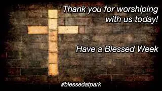 ParkMC Live Sunday Service - February 1, 2026 #blessedatpark