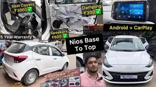 2023 Grand i10 Nios ERA Base Model Modification 🔥 Nios Modified 🔥 Vahan Modification