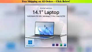 New Ultra Slim Laptop 14.1