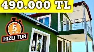 K&uuml;&ccedil;&uuml;k M&uuml;stakil Prefabrik Ev Turu: 35 m&sup2; Maliyeti (&Ouml;ZET) Betonarme Ev &Uuml;st&uuml; Model - Ucuz Maliyetli