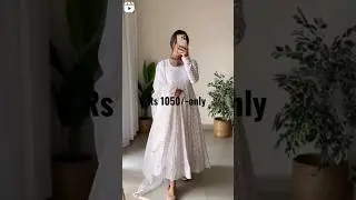 Beautiful White Anarkali Suits With Reasonable Price 😀 Just Go For It 🛍️ Shop Now....#trendingshorts