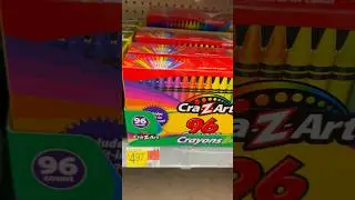 Good Price 💲CraZArt 96 🎨 Walmart Art Shopping 🛒 Do what YOU LOVE ❤️ Coloring Drawing Painting