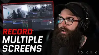 How To Easily Record Multiple Screens and Audio in OBS