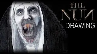 VALAK | The Nun | realistic drawing