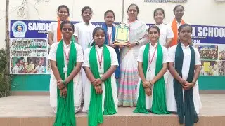 Participation  of our students  on the occasion of 77th Republic Day Celebrations in division level 