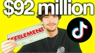 TIKTOK SETTLEMENT..How much did I make? ($92M Lawsuit)