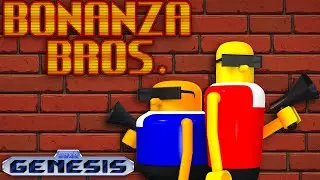 Remember THIS Sega Genesis Game  Let&rsquo;s Play Bonanza Bros!