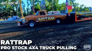 Rattrap pulling in West Point, NE | Loretta Seleman | Pro Stock 4x4 Truck Pulling