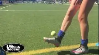 Tennis ball juggling - Players First Video Training Series