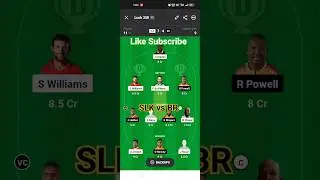 SLK vs BR Dream 11 Team |SLK vs BR Dream 11 CPL T20|SLK vs BR Dream 11 team prediction |