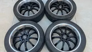 20&rdquo; 5x114.3 MSR Alloy Car Rims for sale in the GTA @AYADZMARKET