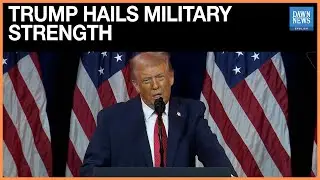 President Trump  Praises Military Power, Calls to Speed Up Weapons Output | Dawn News English
