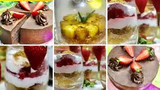 verrines de crumble aux pomme  كؤوس الكرامبل بالتفاح