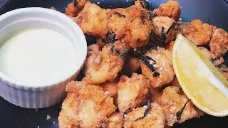 Easy Popcorn Nori  Chicken with Wasabi Mayo || Japanese Fried Chicken