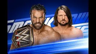 Jinder Mahal (C) VS Aj Styles WWE CHAMPIONSHIP SMACKDOWN LIVE 2017....WWE 2K15