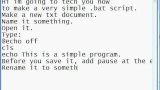How to use the ECHO command with Batch files