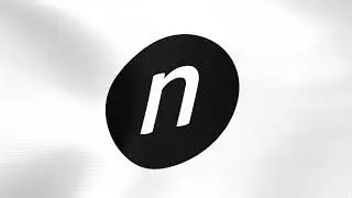 Flag of NEST Protocol (NEST) logo waving in the wind - Crypto Flag logo animation