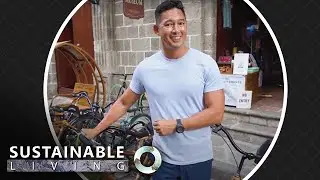 Marc Nelson tours Intramuros using Bambike, a sustainable bamboo bike | Sustainable Living