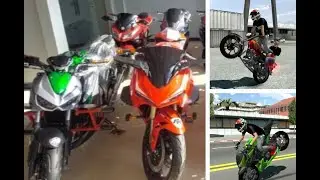 Heavy Bikes available in installment #2023new 🔥#kawasaki#yamaha