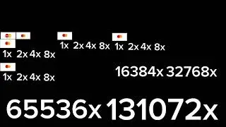 MasterCard Logo Evolution скорость от 1x до 131072x
