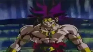 Vegeta meets Broly in space