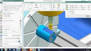 NX 4th Axis Machining #nxcam #siemensplm #machinemate