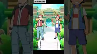 Journey's Ash 🔥 VS Red #pokemon #viral #shorts