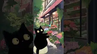 flower shop stroll 🌸🐾