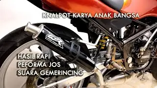 UNBOXING KNALPOT GJR RACING | KARYA ANAK BANGSA