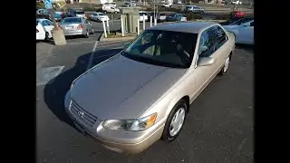 1998 Toyota Camry LE V6 overview and walk around review