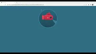 How to make submarine animation html css