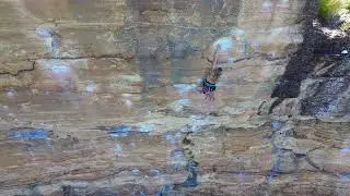 Rubber Lover 25/7b Wave Wall, Blue Mountains