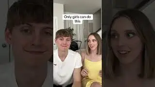 Only girls can do this challenge 😂