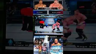 PS2 wwe here comes the pain tamil version game play #games #ps2 #fight #ps2games #wwe #wwepain