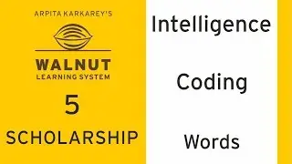 5 Scholarship - Intelligence - Coding words