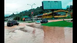 Flood threat remains as residents wake up to gloomy weather in Penampang
