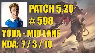 CNB YoDa - Mid: Yasuo vs Veigar - BR Challenger 576 PDL #598
