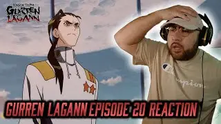 ROSSIU JUST GONNA LEAVE??? | Gurren Lagann Ep 20 Reaction | How Far Will God Test Us?