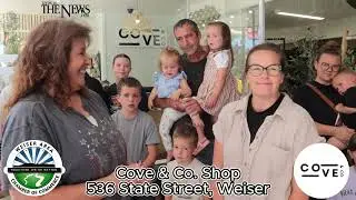 Cove & Co. Shop Celebrates Ribbon Cutting with Weiser Chamber of Commerce