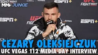 Cezary Oleksiejczuk has answer for Cesar Almeida's 'legendary striking' | UFC Vegas 112