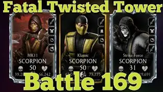 Fatal Twisted Tower 169 | MK Mobile | Talent Tree & Equipment | Twisted Tower Fatal 169