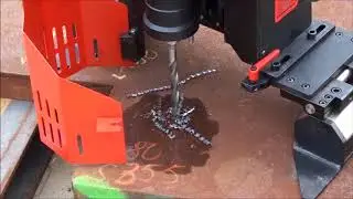 Holemaker PRO 200A Pneumatic Magnetic Base Drill Video