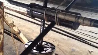 Serving wire rigging