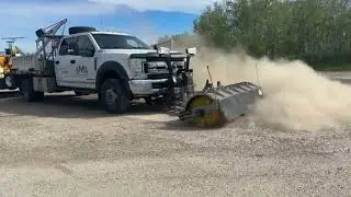 HillTip SweepAway Truck Mounted Rotary Sweeper