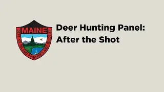 Deer Hunting in Maine: After the Shot